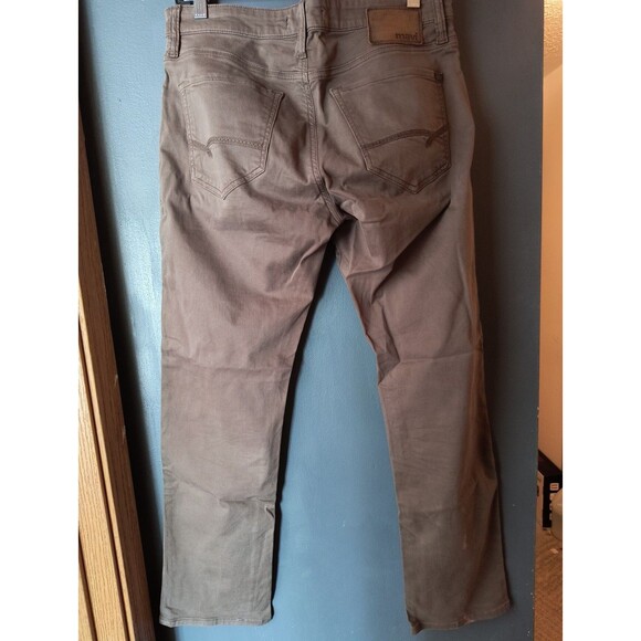 Mavi Jeans Zach Straight Leg Brown Mens Size 31x30 - Picture 2 of 8